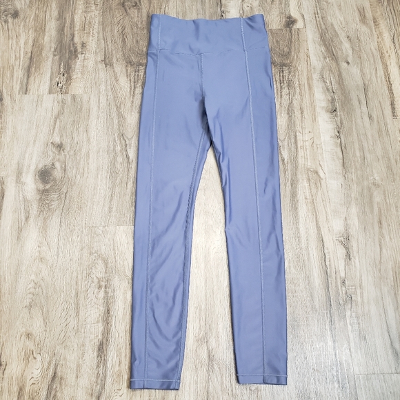 Sweaty Betty Pants - Sweaty‎ Betty 7/8 Length Purple Reflective Detail Women's XS Leggings Tights